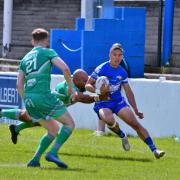 STAR: Tee Ritson thrived after moving to full-back in Luke Creswell's absence against West Wales