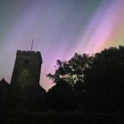 Northern Lights over Kirkby-in-Furness