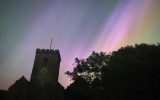 Northern Lights over Kirkby-in-Furness