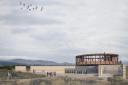 The proposed welcome centre at the new site