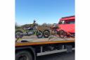 Police seize two bikes after causing 'alarm and distress' to the public