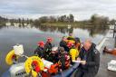 The Ulverston Inshore Rescue team