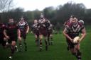 Andy Kent for Hawcoat Park in their game against Aspatria