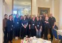 The team at Bay Home Care celebrating the anniversary
