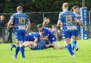 GOING NOWHERE: Barrow Island had to defend well during their defeat of Crosfields                                       Pictures: Leigh Ebdell