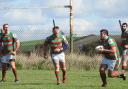 WAVE AFTER WAVE: Euan James starts another attack during Roose Pioneers' 62-10 thrashing of Leigh East A             Pictures: Leigh Ebdell