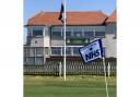 THANK YOU: Furness Golf Club show their appreciation for the NHS by flying a flag on the green