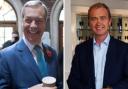 DISPUTE: Nigel Farage (left) and Tim Farron