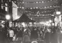 The Christmas lights switch-on at Barrow in 1991