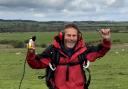 Malc Grout who died over the weekend in a paragliding crash.