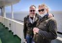 Si King and Dave Myers in their BBC cooking programme, The Hairy Bikers Go West. Photo: BBC/South Shore Productions/PA Wire