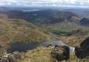 The view from Pavey Ark in the Lake District