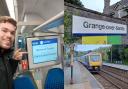 I took the very first train from Lancaster to Grange when the line reopened