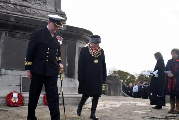 The Mail: 2604BARROW REMEMBRANCE SERVICE 14/11/21, CHRIS WARNER, REF