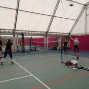 SHUTTLE RUN: Badminton is another of the activities available