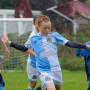 SCORING STREAK: Martha has continued to impress in Rovers' under-11s