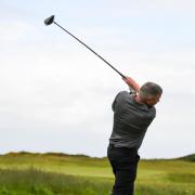 GOLF --- The Mail Men's Open at Furness Golf Club. // Pictured: Kev Dyer from Furness GC Saturday 18th May 2019 LINDSEY DICKINGS FILM AND PHOTOGRAPHY.