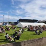 GARDEN: Barrow Raiders will be turning the pitch into a beer garden following last year's success