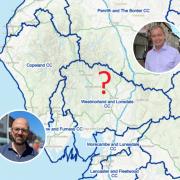 Simon Fell (left) and Tim Farron have commented on proposals for a rejig of England's constituency boundaries