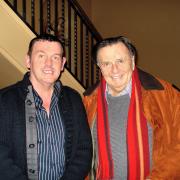 Phil McKay from Lakeside Casting Agency with actor Barry Humphries