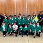 They were presented with their badges and caps by Police Community Support Officer Michelle Jones and Sergeant Gareth Sargent from the neighbourhood police team in a special assembly