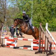 Tarmara Atkinson is now fit and competing with her horse