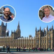 Simon Fell (left) and Tim Farron have commented on the planned pay increase for MPs. House of Parliament picture: Pixabay