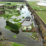 Flooding at Grange-over-Sands Golf Club