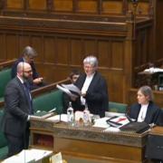 Simon Fell presenting the petition in the House of Commons
