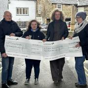 The organisers got to hand over the cheques this week