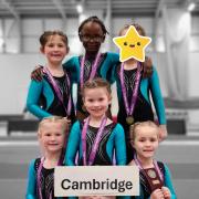 Cambridge School gymnasts are top in county