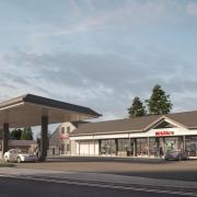 A CGI image of the new SPAR store set to open in summer