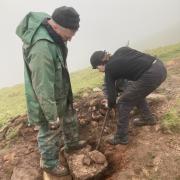 The soft ground can make repairs on the fells more challenging