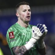Pete Wild said of Barrow goalkeeper Paul Farman: 'Farms is raging, absolutely raging. You should be safe to be on the football pitch without fear of physical violence.' Picture: Tom West | MI News
