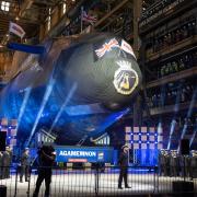 Astute submarine Agamemnon is officially named