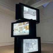 Sarah Hardacre's lightbox display opened up a window to streets in Barrow lost to time
