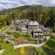 The luxurious grounds of Langdale Chase