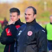 REBUILDING: Dalton United joint-managers Andrew Marshall (left) and Phil Rigg 	Picture: Donna Clifford