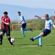 Chris Benson for Furness Cavaliers in their game against Dalton United