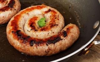 DELICACY: the native favourite, the Cumberland Sausage