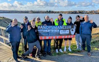 Andy's Man Club operates under the mantra 'it's okay to talk'