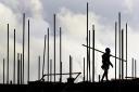 The number of new homes being registered fell by a fifth annually in the first quarter of 2024, amid poor weather conditions, skills shortages and economic challenges, according to the National House Building Council (Gareth Fuller/PA)