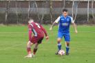 EDGED OUT: Ulverston Rangers fell to a narrow loss against Kendal County               Picture: Leigh Ebdell