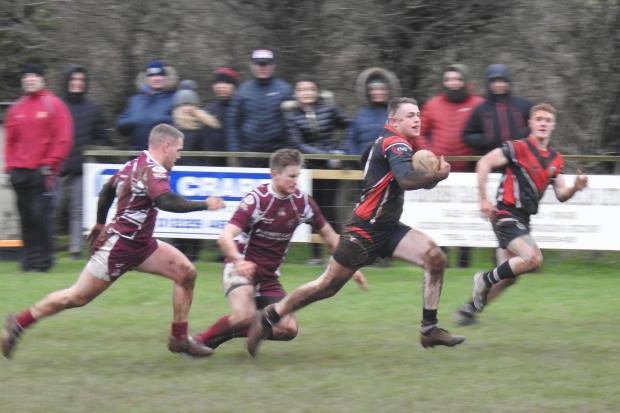 ACTION, AT LAST: Dalton haven't played since knocking Millom out of the Barton Townley Cup