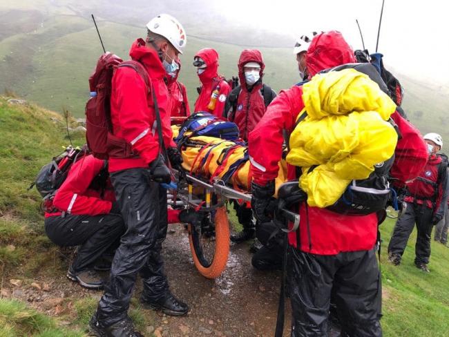 FUNDRAISER: Wasdale mountain rescue assisted with a medical emergency on August 23