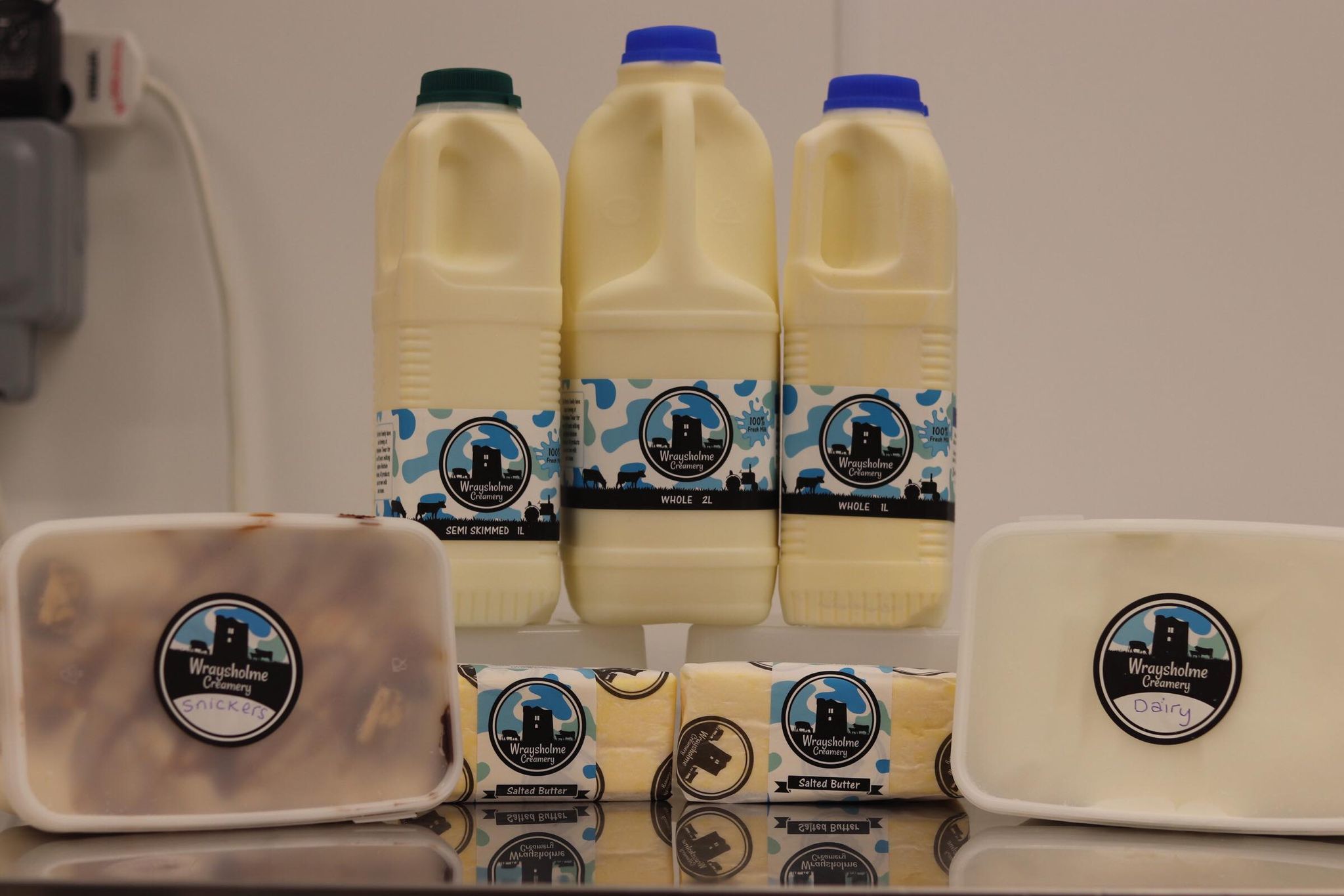 PRODUCING: Wraysholme Creamery is owned and operated by Paul and Steve Morris