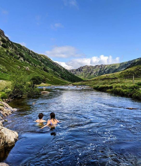 Wild swimming has lots of health benefits and can change the lives of those who try it