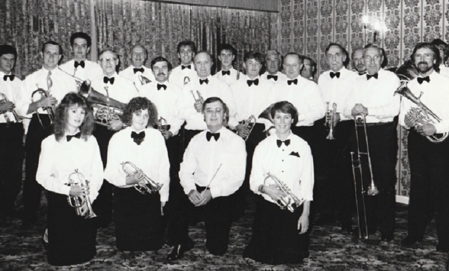 Barrow Steelworks Band in 1989