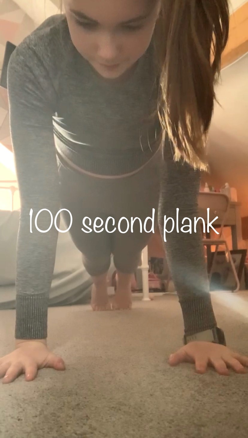 POISED: 100 second plank