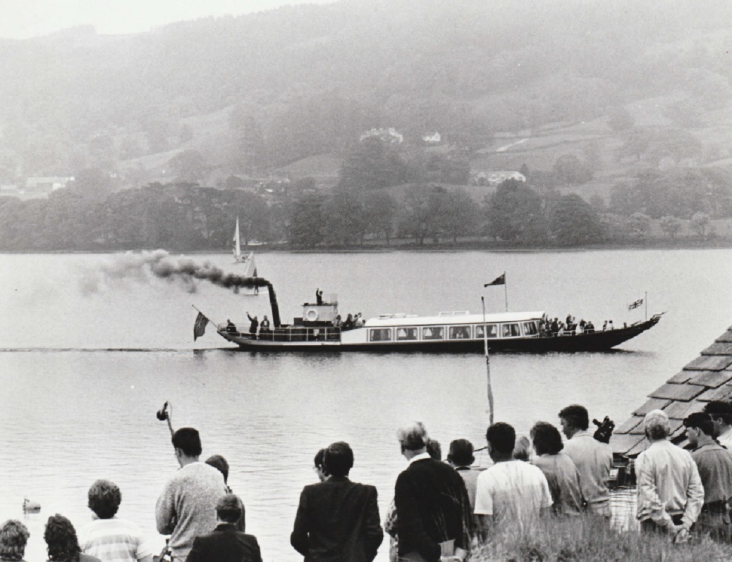 Steam Yacht Gondola at Coniston Water Festival in 1998